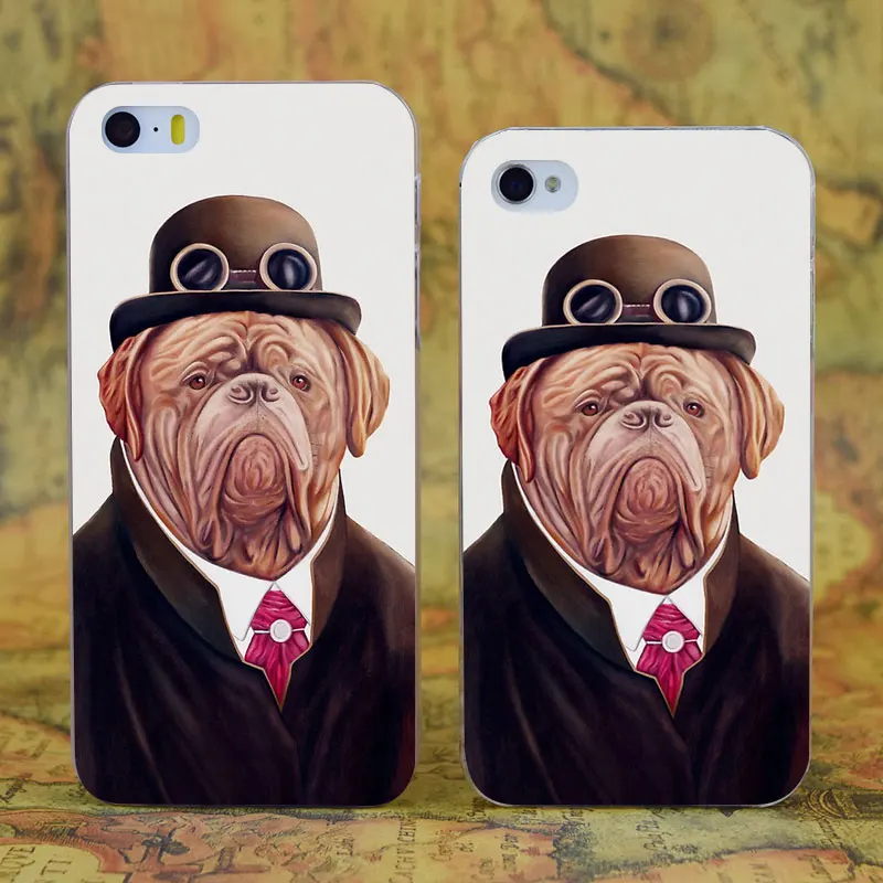 

E3066 Dogue De Bordeaux Transparent Hard Thin Case Cover For Apple iPhone X XR XS Max 4 4S 5 5S SE 5C 6 6S 7 8 Plus