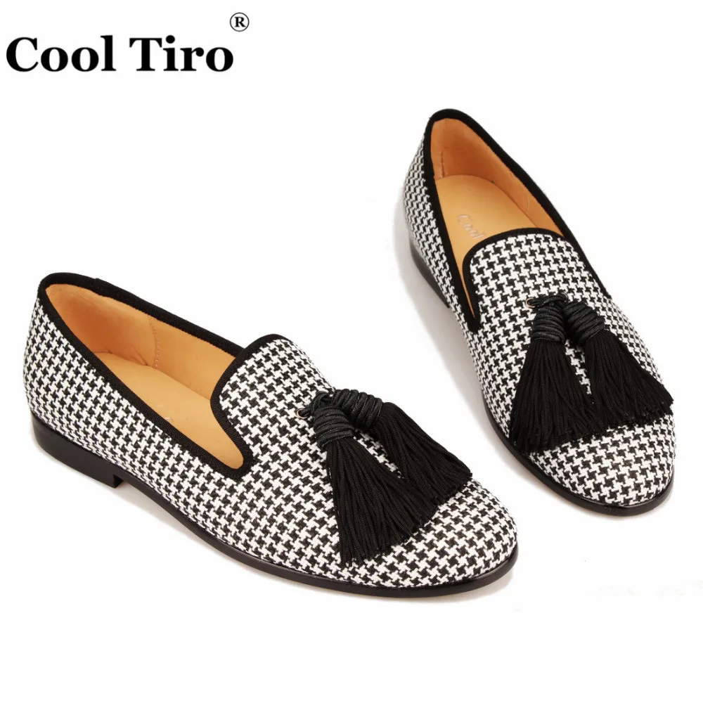 Houndstooth Loafers Shoes (4)