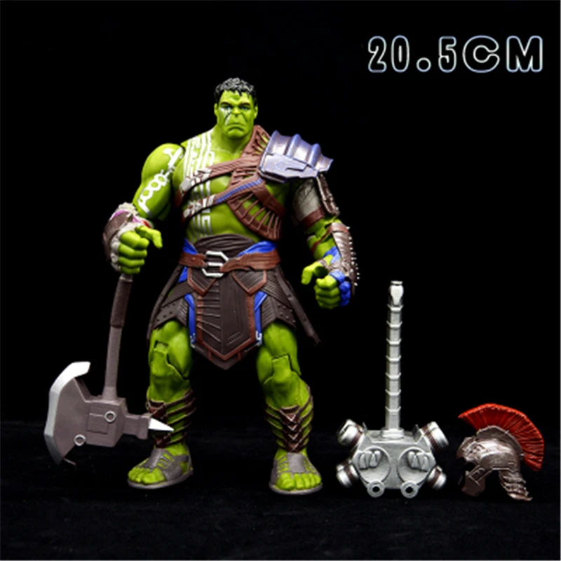 NEW Styles 20CM Thor 3 Marvel Avenger Super Hero Gladiator Hulk Titan Thanos action anime figure toy for children Christmas gift