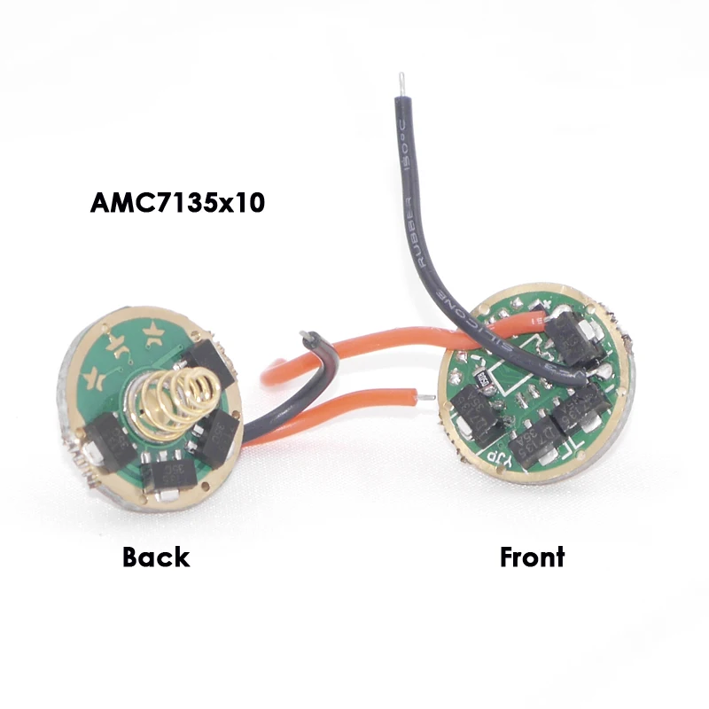 16 мм 20 CREE XM L2 U3/XP L V5/HI V3 LED Star 1A холодный белый медный корпус + 17 AMC7135x12 фонарик|cree xm-l2