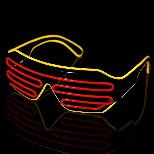 EL Wire Led Party Glowing Sunglass Sound Reactive Flashing Luminous