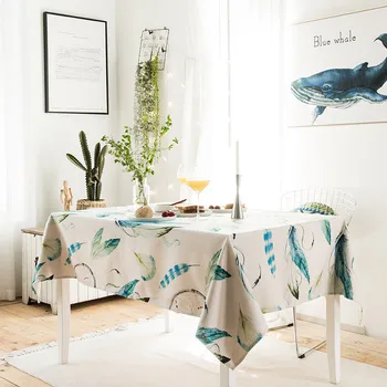 

Creative simple modern tablecloth fabric cotton small fresh table mat tablecloth rectangular table cloth table cloth