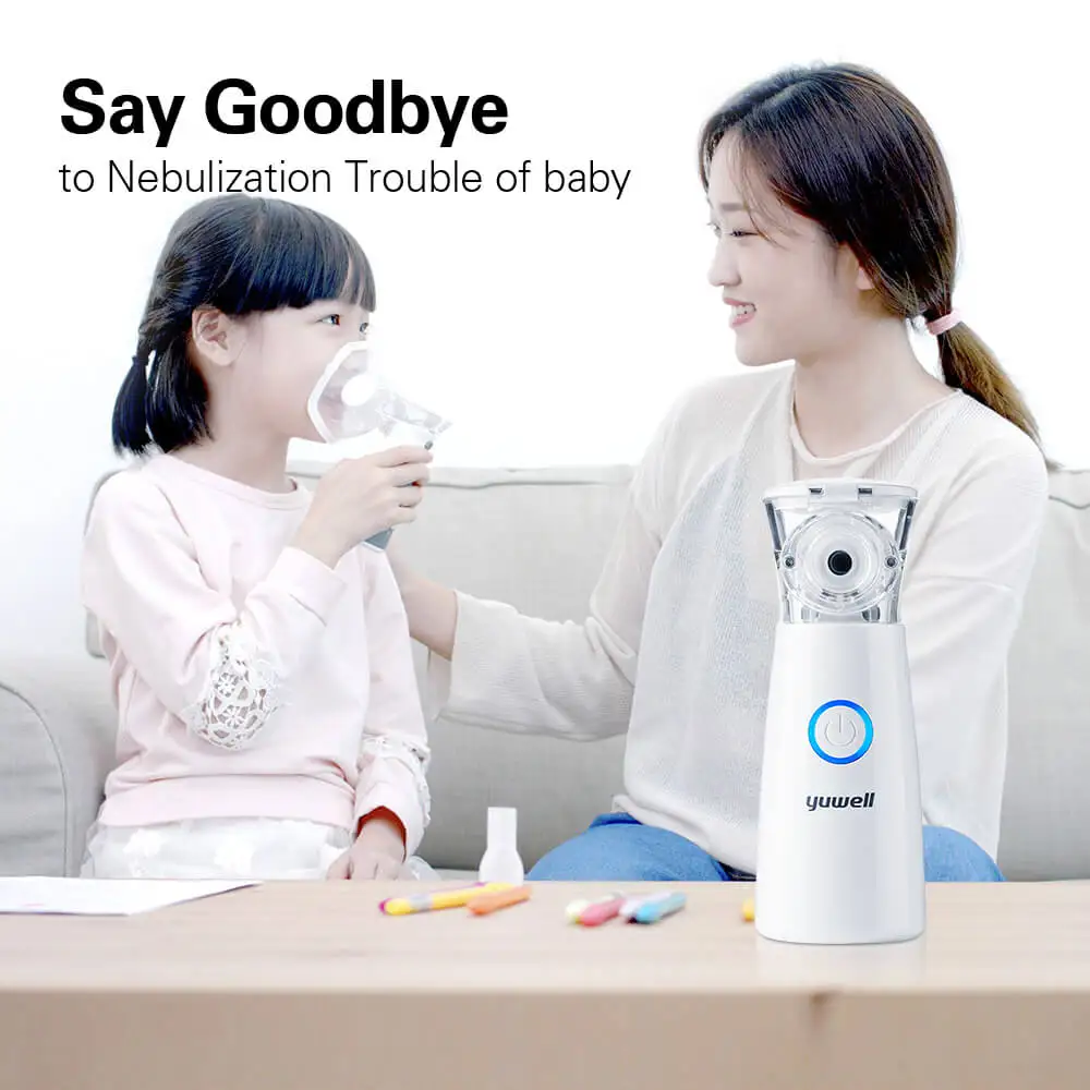 Yuwell Handhold Medical Ultrasonic Inhale Nebulizer Kids Adults Health Care Household Mini Automize