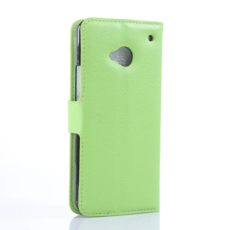 Для htc U11 U12 Plus, винтажный кошелек, кожаный чехол для телефона, для htc ONE M7 801e, откидная крышка, роскошный чехол s ONE M7, чехол с подставкой и отделениями для карт - Цвет: Зеленый