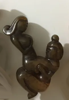 

Sweet Romance Hyperbole Old antique jade pendant with erotic character