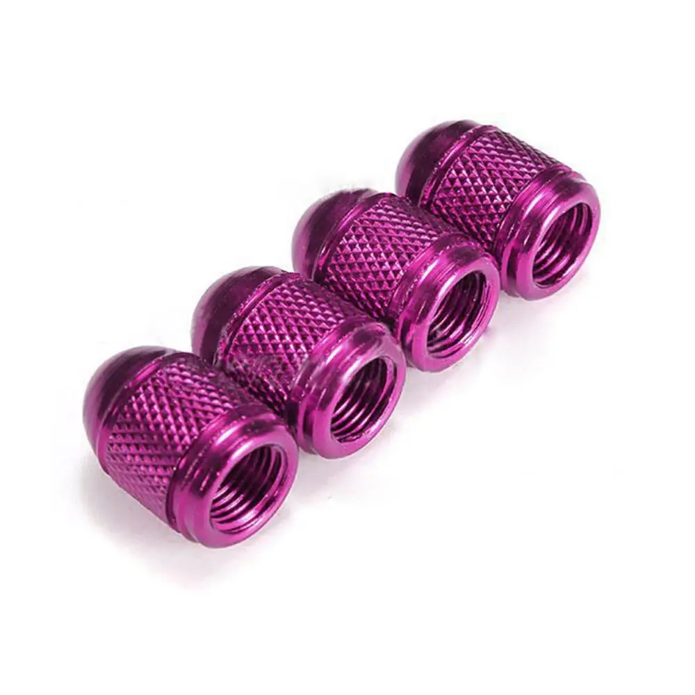 

4Pcs Car Metal Bullet Exterior Wheel Tyre Air Valve Stems Dust Cover Cap