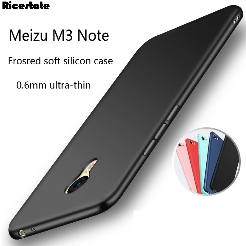 

Meizu m3 note case cover Silicone case for meizu m3 note Crystal and solid colors Soft Cell phone cases