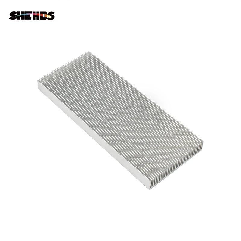 SHEHDS экструдированный алюминиевый радиатор для светодиодный COB Par Светильник электронный светодиодный чип-плата рассеивание тепла охлаждение кулер