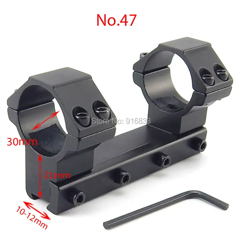 

Free Shipping New 11mm Aluminum Integral Air Rifle Scope Mount 30mm Diameter Weaver Rail Mount Rings Hunting Accessories
