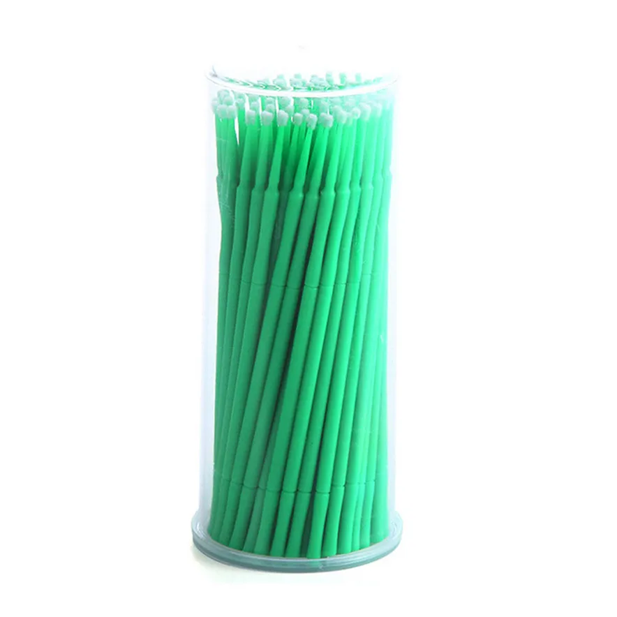 

OutTop 100Pc/ Bottle Microblading Micro Brushes Swab Lint Tattoo Permanent Supplies best seller#30