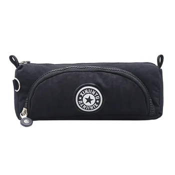 

Fashion Pencil Case Student Nylon Light Weight Coin Purses Pen Cases Pouches Multi-functional Clutch Bag