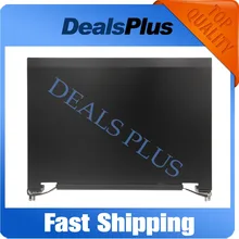 Черный ноутбук ЖК-задняя крышка чехол с петлями для Dell широта E5400