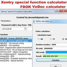 Das/xentry função especial calculadora e fdok vedoc calculadora em linha baixar e instalar ativação para sd mb estrela c4 c5 c6