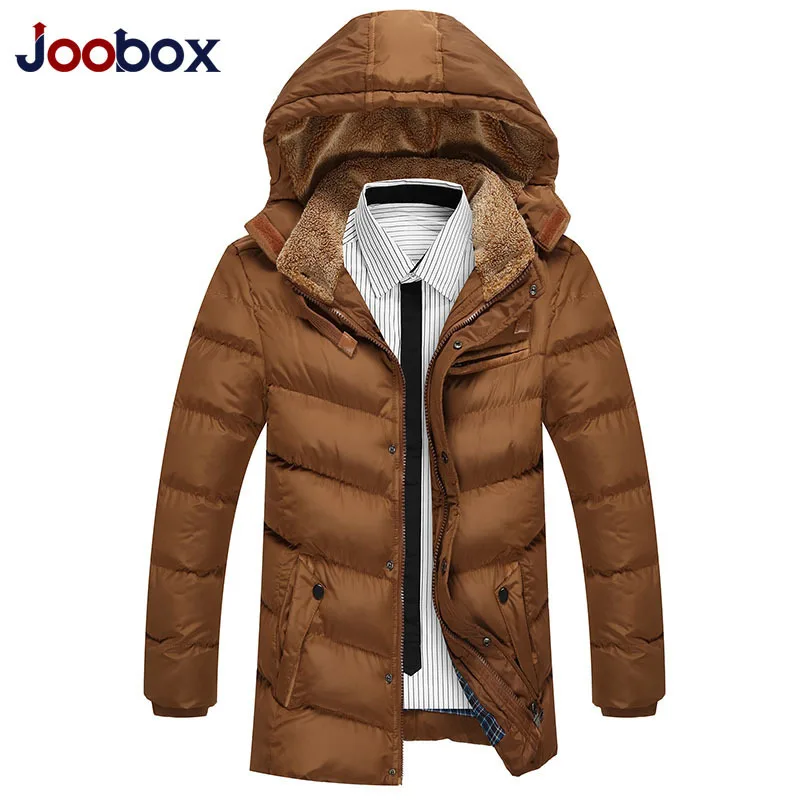 2016 Men s Long Winter Jackets Coats Mens Fashion Thick Warm Hooded Brand Jacket Parkas For
