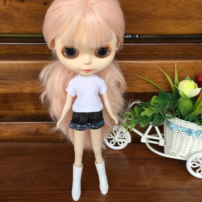 1/6 azone licca blyth кукольная одежда аксессуары модные шорты на бретелях для куклы blyth 30 см кукольная одежда аксессуары