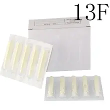 100 шт стерильные Ассорти пластиковые одноразовые татуировки Советы 13FT белые насадки на тюбик для поставка машинок для татуировки