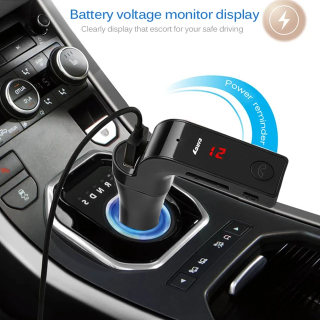 Bluetooth Wireless Car MP3 Music Audio Player Hands Free FM Transmitter Radio Music Player with LCD Display