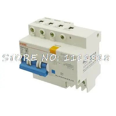 

6kA Breaking Capacity 16A 3P+N Electrical Overload Proetction Circuit Breaker