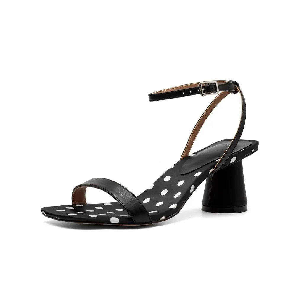 

2019 Ankle Strap Heels Women Sandals Summer Shoes Women Open Toe Chunky High Heels Party Dress Sandals