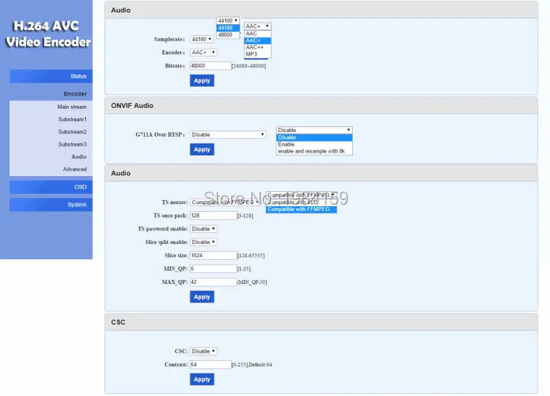 1U 4CH H.264 HDMI Video Encoder for live Broadcast support RTMP for Wowza,RED5,FMS,Youtube,Facebook,Twitch