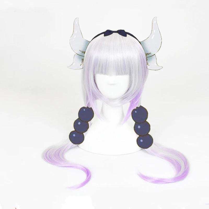 Miss Kobayashi/'s Dragon Maid Cosplay Costume With Headband Stockings Kamui Kanna