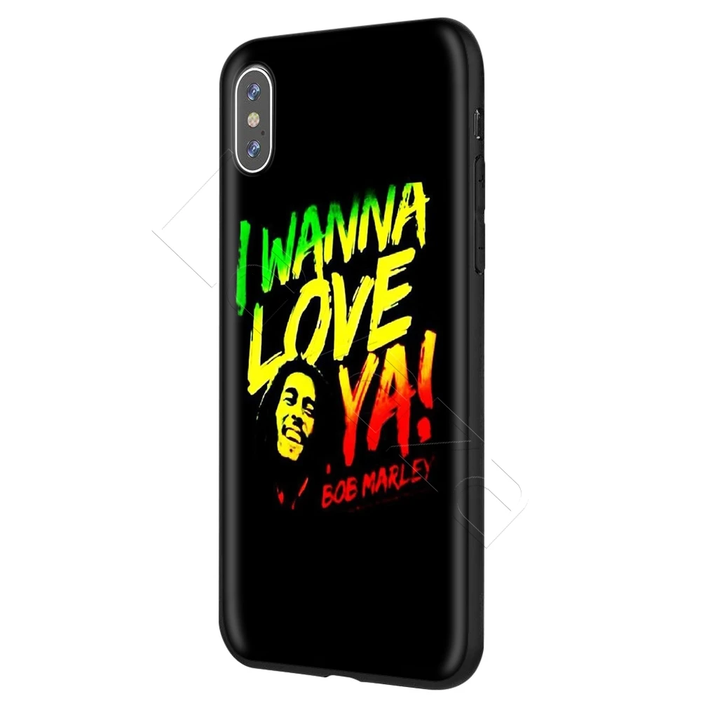 Чехол Lavaza Bob Marley для iPhone 11 Pro XS Max XR X 8 7 6 6S Plus 5 5S se - Цвет: 1