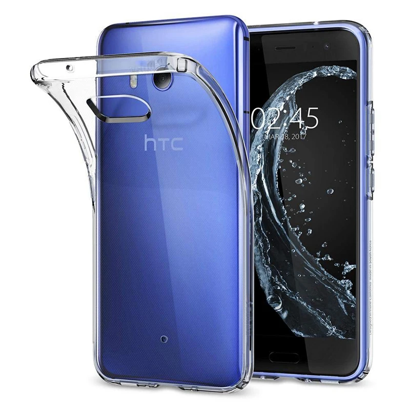 Прозрачный чехол для телефона HTC U11 10 U Play Life U12 Plus Desire 12 Ultra X9 Eyes evo X10 задняя крышка