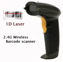 Multi-language Portable 2.4G Wireless USB Laser Barcode Scanner BarCode Reader for Supermarket Bank Warehouse Logistics brand honeywell laser scanner youjie yj5900 barcode scanner multi line 1d barcode reader scaning platform pos supermarket