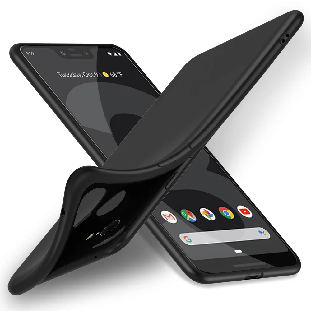 

HYAIZLZ Pixel 3 XL Case for Google Pixel 3 XL Capa Slim Support Wireless Charging Back Cover for Google Pixel 3 XL 6.3 inch Case