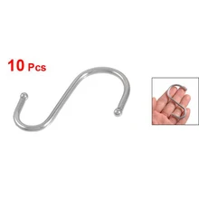 10 Pcs Metal S Shaped Spoon Pan Pot Hanging Hooks Hangers for Kitchen
