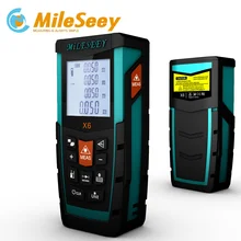 Mileseey X6 70 м лазерный измеритель удовлетворить расстояние лазера метен Синий завод afstandsmeter