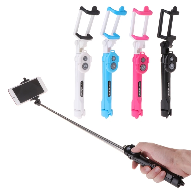 

Extendable Selfie Stick Tripod Wireless Bluetooth Remote for Iphone X 8 Android