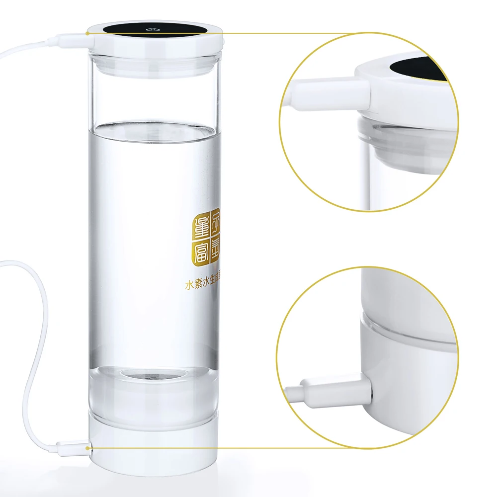 Водородный генератор бутылка для воды/чашка высокочистый H2 щелочной аппарат