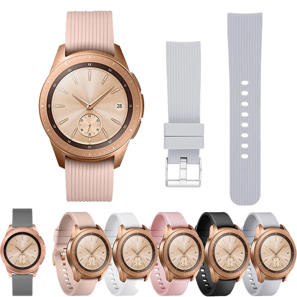 Ремешок для Samsung Gear sport S2 S3 Frontier Classic браслет huami amazfit bip huawei GT 2 galaxy watch active 42 46 мм 22 20