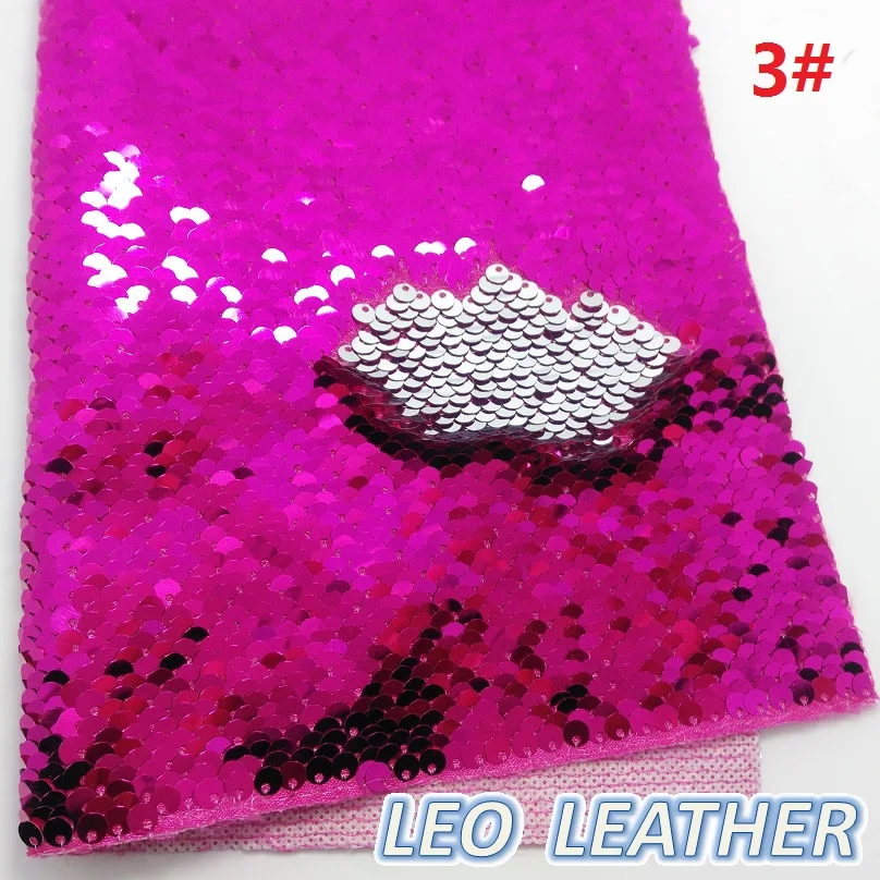 1 шт. 21X29 см с двойным лицом Sequines ткань для DIY аксессуары 8S36B