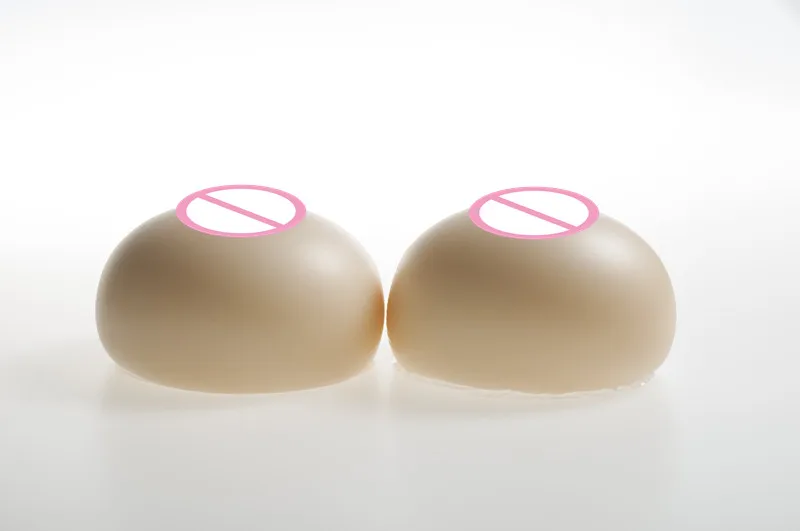 

1000g/pair Soft Silicone Breast Forms Prosthesis Boobs Drag Queen Shemale Silicone Artificial Breast D Cup