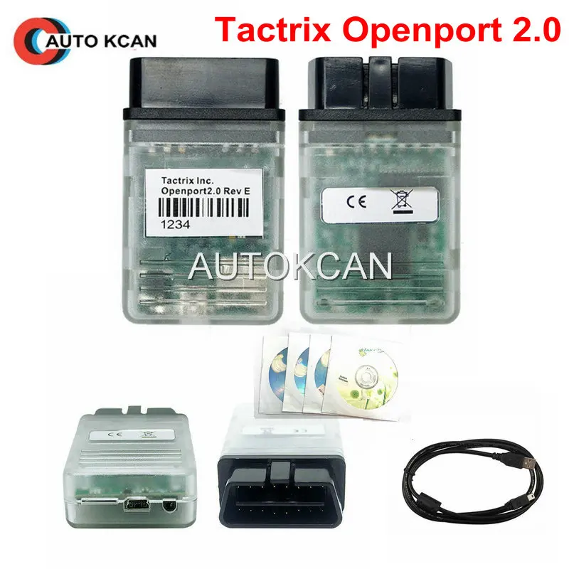 Высокое качество Tactrix Openport 2,0 с Tactrix ECU FLASH отличный ECU чип тюнинговый инструмент для мультибрендовых автомобилей