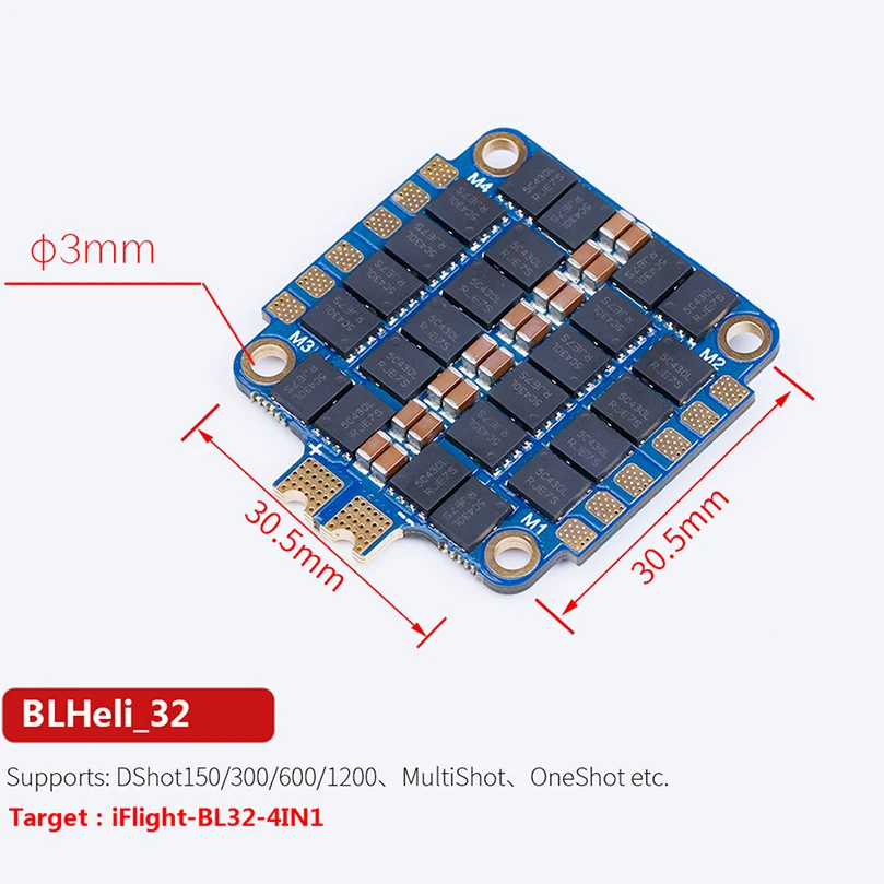 IFlight sucex F7 TwinG FC Контроллер полета с sucex 60A 2-6s BLHeli_32 Dshot1200 4в1 ESC Flytower для FPV гоночного дрона