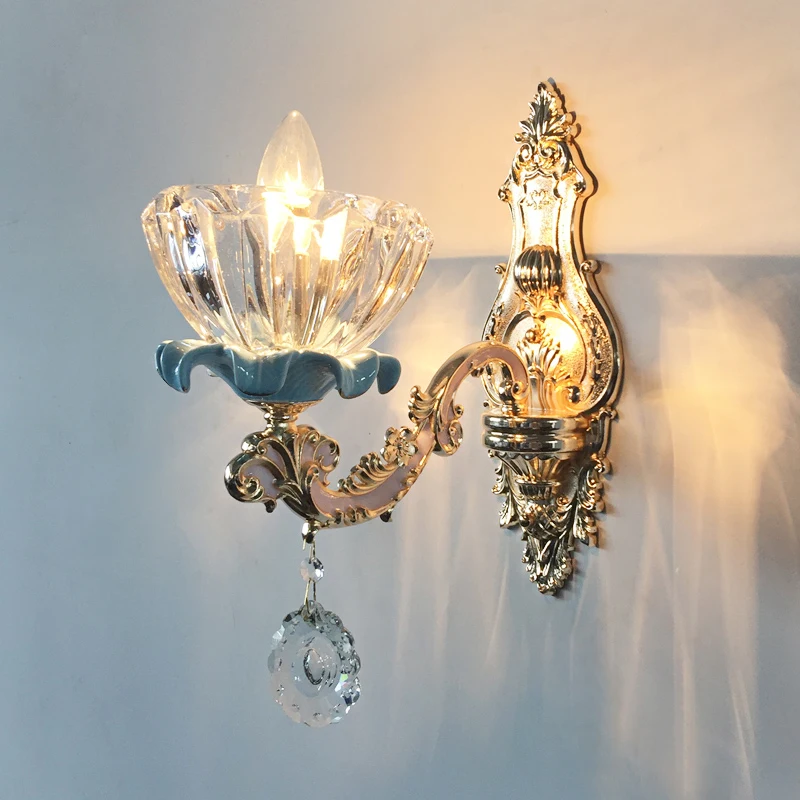 Lustre de Cristal para Sala Lustre de Cristal Conduziu a Lâmpada do Teto Luxo Estar Clássico Luminárias Quarto Lâmpada Ouro Cristal 25 Cheap Lustres