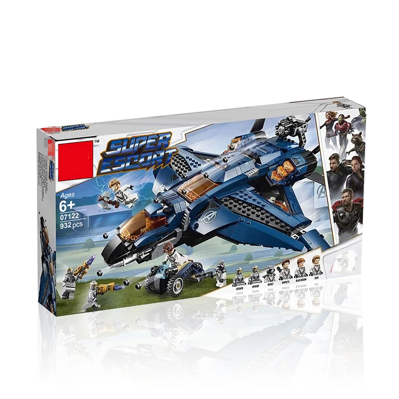Legoing marvel Super Heroes Lepining 07120 07121 07122 07123 Всадники атаки War Machine Avengerss Ultimate квинджет