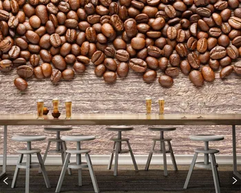 

Coffee Grain photo 3d wallpaper mural papel de parede for cafe bar restaurant living room kitchen wall papers home decor