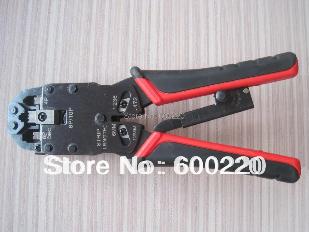 

LT-200R Rj45 Rj11 Rj12 Wire Lan Network Cable Crimper Crimp Pc Network Tool 10p/8p/6p/4p