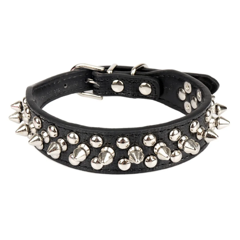

Small Dogs Collars Retractable Puppy Spiked Accessories Chihuahua Animals Supplies For Pet Product Cats Necklace collier chien