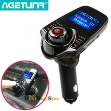 New T11 Super Hot Sale Bluetooth Car Kit Handsfree Set MP3 Player FM Transmitter Support Micro