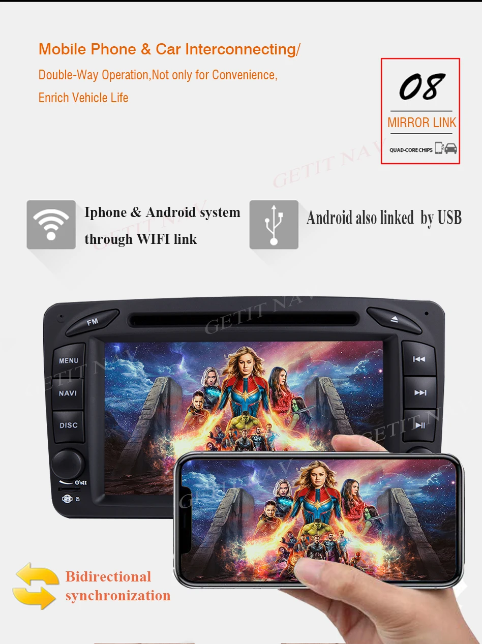 Android 10 стерео радио dvd-плеер для Mercedes Benz/W209/W203/M/ML/W163/Viano/W639/Vito gps Навигация BT wifi Carplay