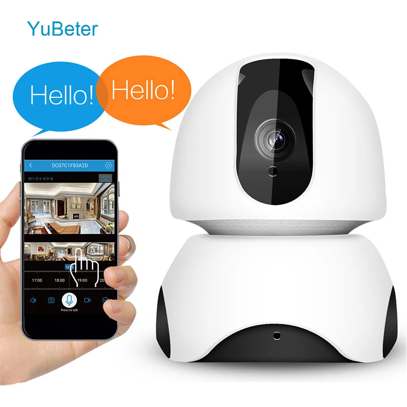 

YuBeter 1080P Wireless wifi Mini Security Cameras IP Cameras CCTV HD office Surveillance Two Way Audio Night Vision Baby Cameras