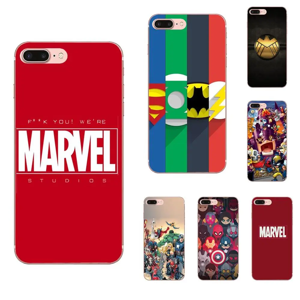 

Cartoon Marvel Comics For Huawei Honor Mate 7 7A 8 9 10 20 V8 V9 V10 G Lite Play Mini Pro P Smart TPU Cover Cell Phone Cases