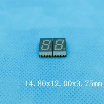 

RED 0.3 Inch 2-Bit Paster Digital Tube Common Anode Cathode Two Bit Nixie Light 3022AR-G 3022CR-G 10pcs