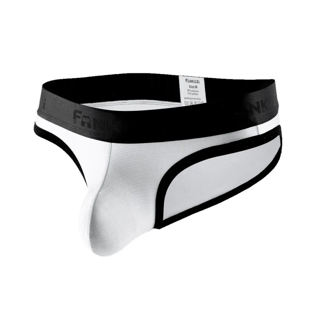 

PINK HEROES Mens Sexy Underwear Shorts Underpants Cotton male underwear sexy mens g-string polyester Briefs Panties Mens#y20