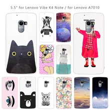 for Lenovo Vibe K4 Note K 4 Case Cartoon Cover for Lenovo Vibe K4 Note A7010/Vibe Soft TPU Slim Silicon 5.5 inch Phone Coque